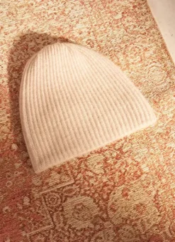 Bonnet 100% Cachemire Beige Chine Bibou Sud Express