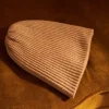 Bonnet 100% Cachemire Camel Bibou Sud Express