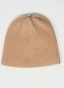 Bonnet 100% Cachemire Camel Bibou Sud Express