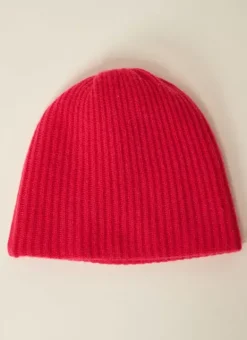 Bonnet 100% Cachemire Framboise Bibou Sud Express