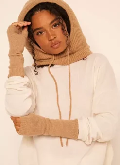 Cagoule En Cotes Avec Liens De Serrage Camel Bennyx Sud Express