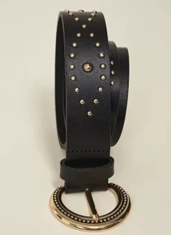 Ceinture En Cuir Noir Calispera Sud Express