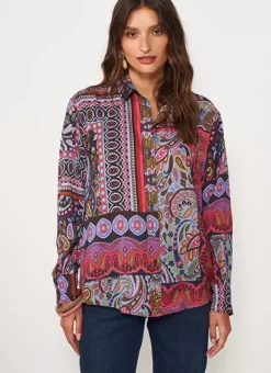 Chemise Classique Imprimee Kaki Cartage Sud Express