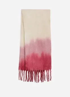 Echarpe Effet Tie And Dye Framboise Edona Sud Express