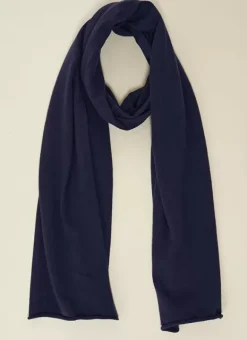 Echarpe En Maille Douce Marine Eleonore Sud Express