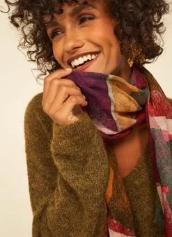 Foulard Imprime Corail Eddi Sud Express