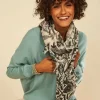 Foulard Imprime Indigo Eily Sud Express