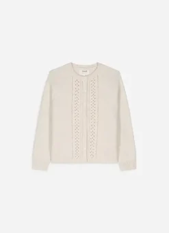 Gilet Col Rond Ecru Gautier Sud Express