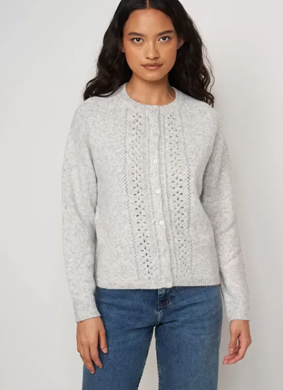 Gilet Col Rond Perle Chine Gautier Sud Express