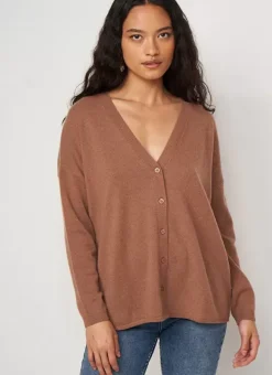 Gilet Col V Caramel Goa Sud Express