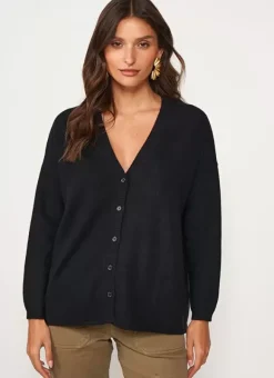 Gilet Col V Noir Goa Sud Express