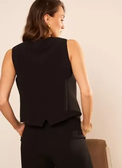 Gilet De Costume Noir Gilota Sud Express