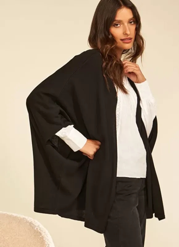 Gilet Oversize Noir Gaston Sud Express