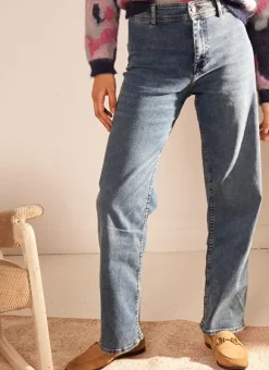 Jean A La Coupe Flare Medium Stone Clara Sud Express