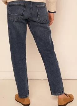 Jean Boyfriend A Cinq Poches Medium Stone Ben Sud Express