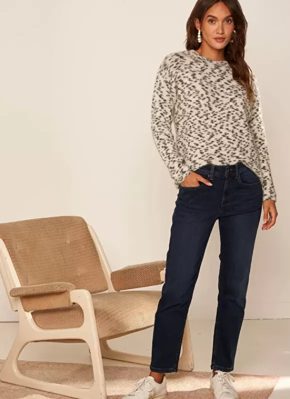 Jean Boyfriend A Cinq Poches Dark Stone Ben Sud Express