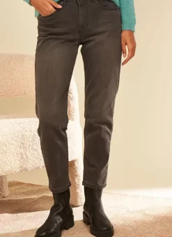 Jean Boyfriend A Cinq Poches Grey Stone Ben Sud Express