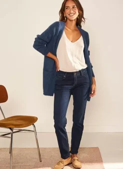 Jean Slim Cinq Poches Dark Stone Stella Sud Express