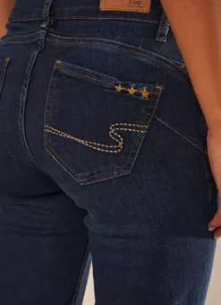Jean Slim Cinq Poches Dark Stone Stella Sud Express