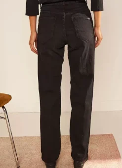 Jean Taille Haute Cinq Poches Black Stone Debby Sud Express