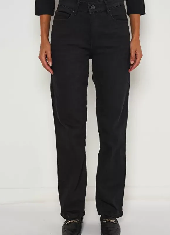 Jean Taille Haute Cinq Poches Black Stone Debby Sud Express