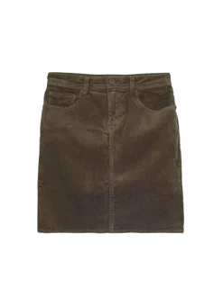 Jupe Courte En Velours Kaki Joshuali Sud Express