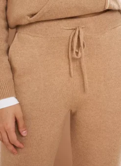 Pantalon 100% Cachemire Camel Perlou Sud Express