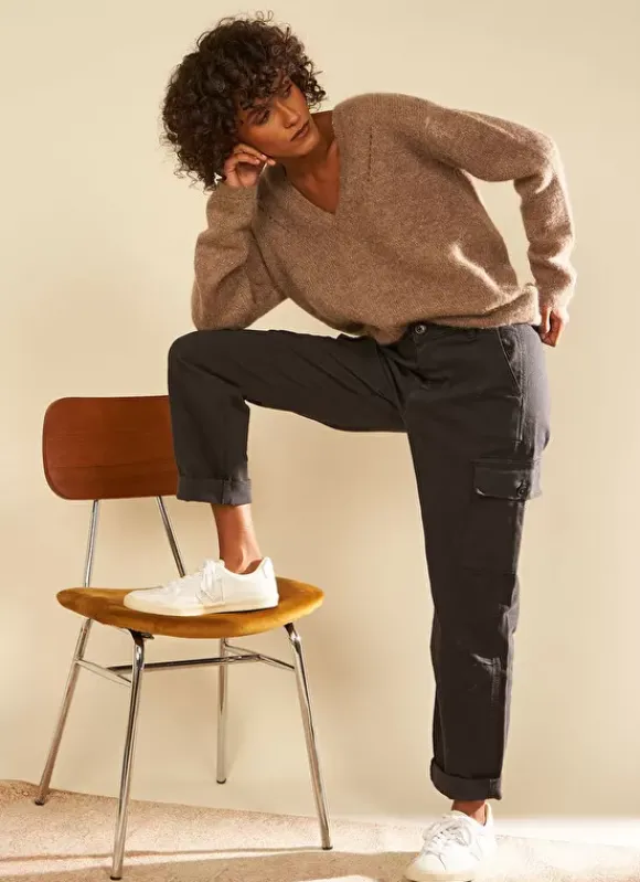 Pantalon Cargo Taille Haute Plomb Pargo Sud Express