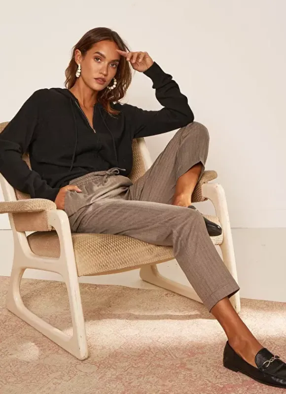 Pantalon Coupe Jogging Beige Chine Parina Sud Express