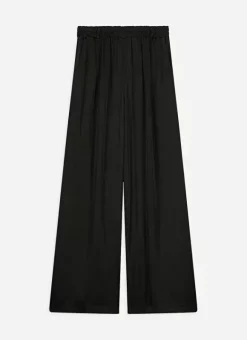 Pantalon Fluide Satine Noir Parock Sud Express