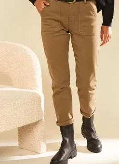 Pantalon Taille Medium Kaki Peracles Sud Express