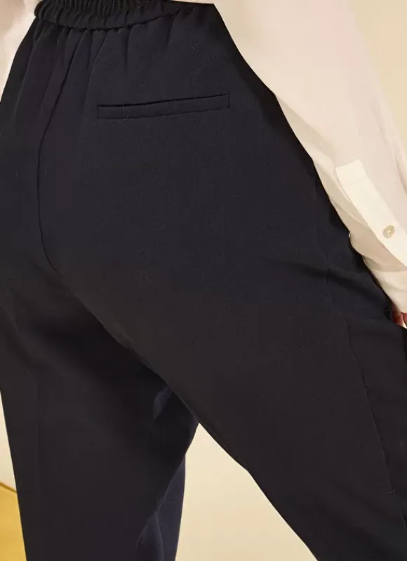 Pantalon Tailleur Marine Pastelle Sud Express