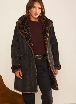 Parka Bi Matiere Reversible Noir Madison Sud Express