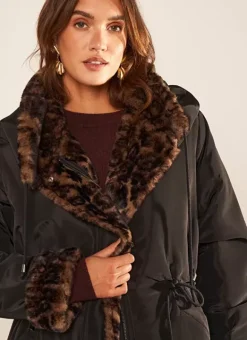 Parka Bi Matiere Reversible Noir Madison Sud Express