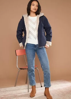 Parka Courte Reversible Marine Vabaria Sud Express