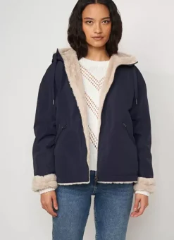 Parka Courte Reversible Marine Vabaria Sud Express