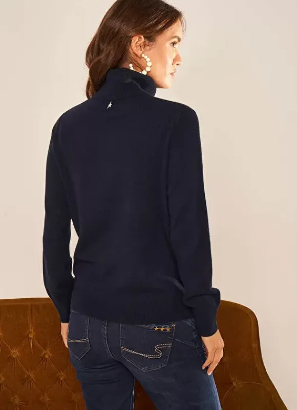 Pull 100% Cachemire Marine Missy Sud Express