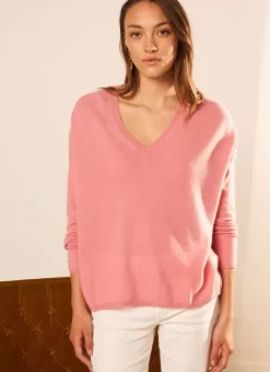 Pull Au Volume Oversize Et A Manches Longues Pres Du Corps Blush Monjoe Sud Express