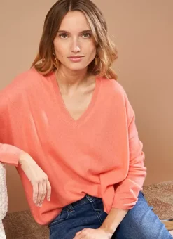 Pull Au Volume Oversize Et A Manches Longues Pres Du Corps Granita Monjoe Sud Express