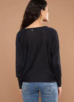Pull Col Bateau A Manches Longues Marine Macarena Sud Express