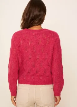 Pull Col Bateau Framboise Mantiby Sud Express