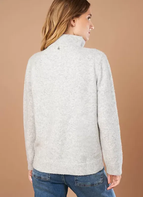Pull Col Camionneur Avec Zip Perle Chine Marion Sud Express