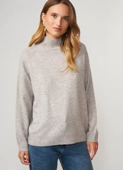 Pull Col Montant En Cachemire Perle Chine Myangela Sud Express