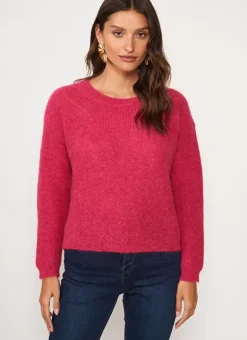 Pull Col Rond Framboise Moncoeuro Sud Express