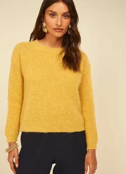 Pull Col Rond Jaune Moncoeurox Sud Express