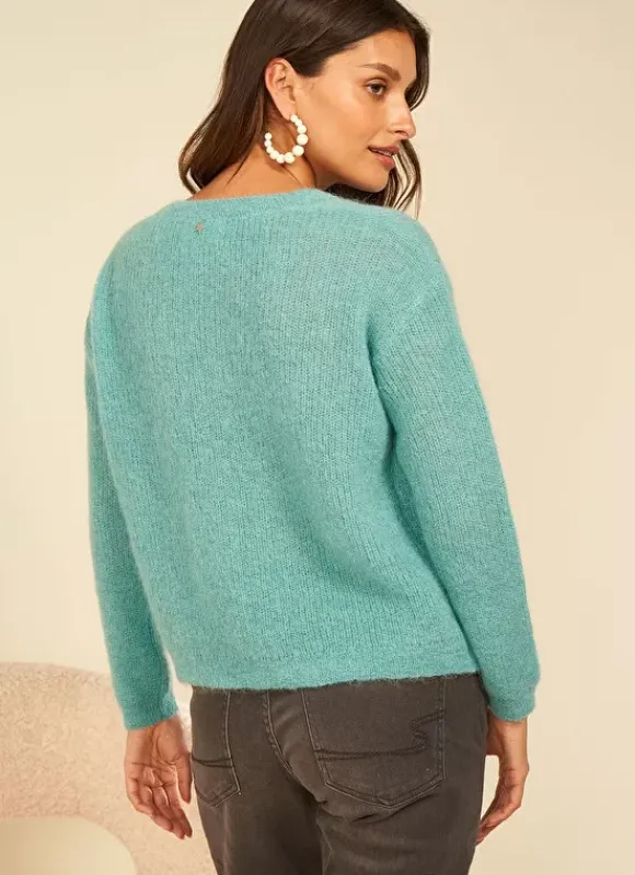 Pull Col Rond Mint Moncoeuro Sud Express