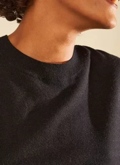 Pull Col Rond Noir Melaniae Sud Express