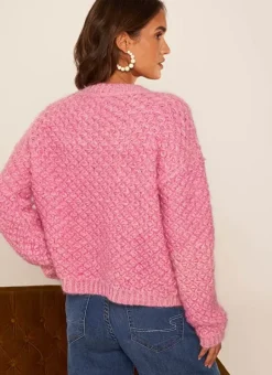 Pull Col Rond Rose Mozere Sud Express