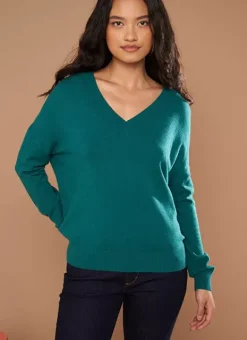 Pull Col V A Maille Douce Bouteille Marseillan Sud Express