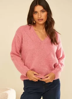 Pull Col V En Mohair Malabar Mannakayx Sud Express